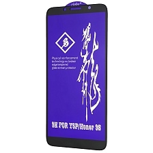 Защитное стекло 6D Rinbo для HUAWEI Honor 9S (DUA-LX9), Y5P (DRA-LX9), цвет окантовки черный.