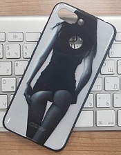 Чехол накладка для XIAOMI REDMI 6, силикон, рисунок Девушка.