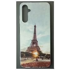 Чехол накладка для SAMSUNG Galaxy A05s, силикон, глянцевый, рисунок Эйфелева башня Чехол накладка для SAMSUNG Galaxy A05s, силикон, глянцевый, рисунок Эйфелева башня