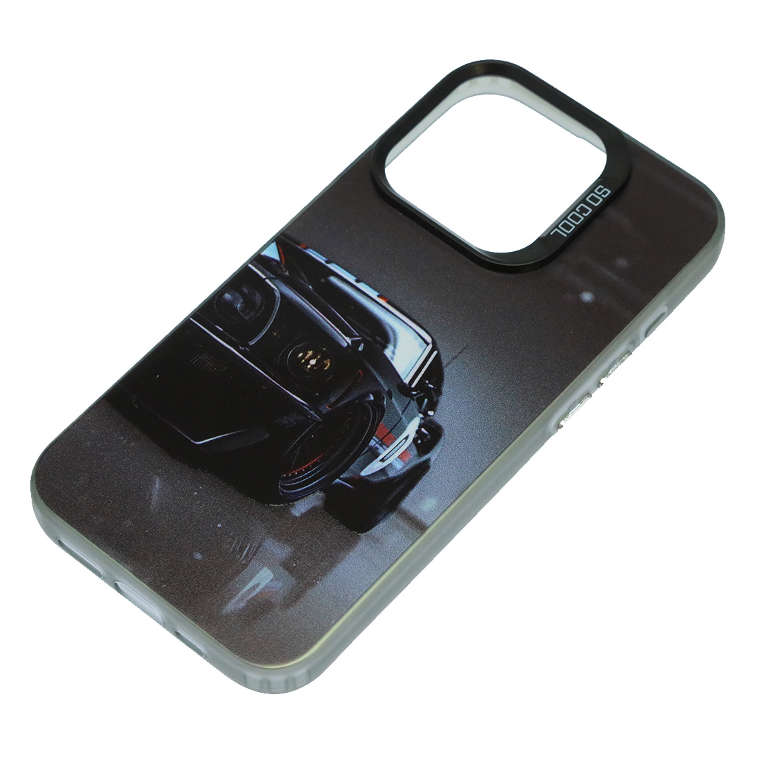 Чехол накладка для APPLE iPhone 15 Pro (6.1"), пластик, силикон, рисунок Форд Shelby Mustang