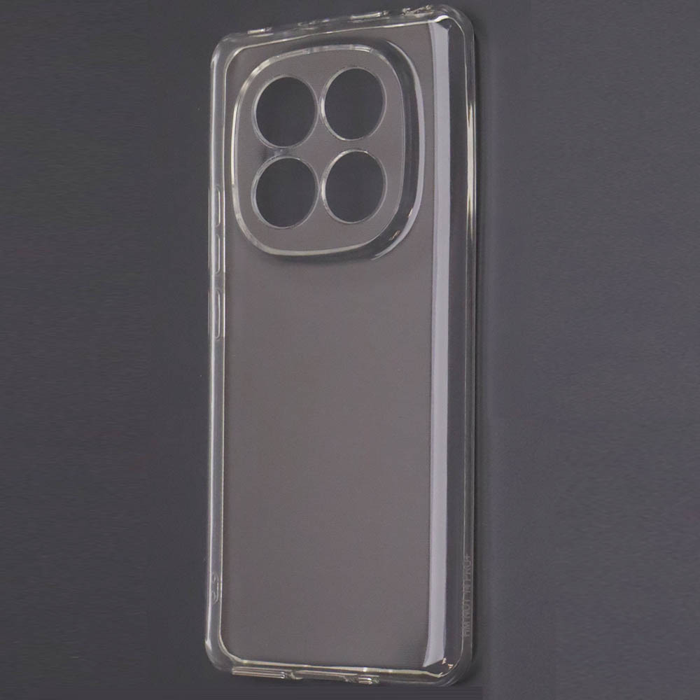 Чехол накладка для XIAOMI Redmi Note 14 Pro 5G, POCO X7, защита камеры, силикон, прозрачный