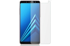 Защитное стекло 0.3mm 2.5D /прозрачное/ для SAMSUNG Galaxy A6 Plus / J8 Plus /техпак/.