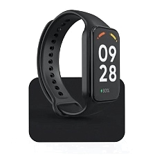 Ремешок на запястье, браслет для XIAOMI Band 8 Active, Redmi Smart Band 2, силикон, цвет черный