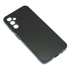 Чехол накладка для SAMSUNG Galaxy A14, защита камеры, силикон, пластик, цвет черный