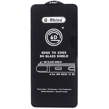 Защитное стекло 6D G-Rhino для HUAWEI Nova 10 SE, цвет окантовки черный Защитное стекло 6D G-Rhino для HUAWEI Nova 10 SE, цвет окантовки черный