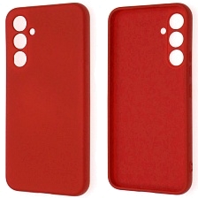 Чехол накладка NANO для SAMSUNG Galaxy A54 5G, силикон, бархат, цвет красный
