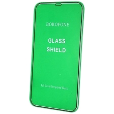 Защитное стекло BOROFONE для APPLE iPhone 12 Pro MAX, цвет канта черный.