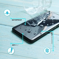 Защитное стекло 3D для SAMSUNG Galaxy S8 Plus (SM-G955) ударопрочное прозрачное.