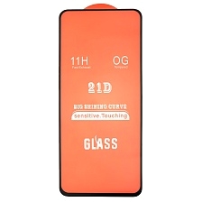 Защитное стекло 21D, 11H для SAMSUNG Galaxy A12 (SM-A125), A02 (SM-A022), M12 (SM-M127F), A02S (SM-025), A03s (SM-A037F), A03 Core (SM-A032), A03 (SM-A035F), A04, A04s, A04e, цвет окантовки черный