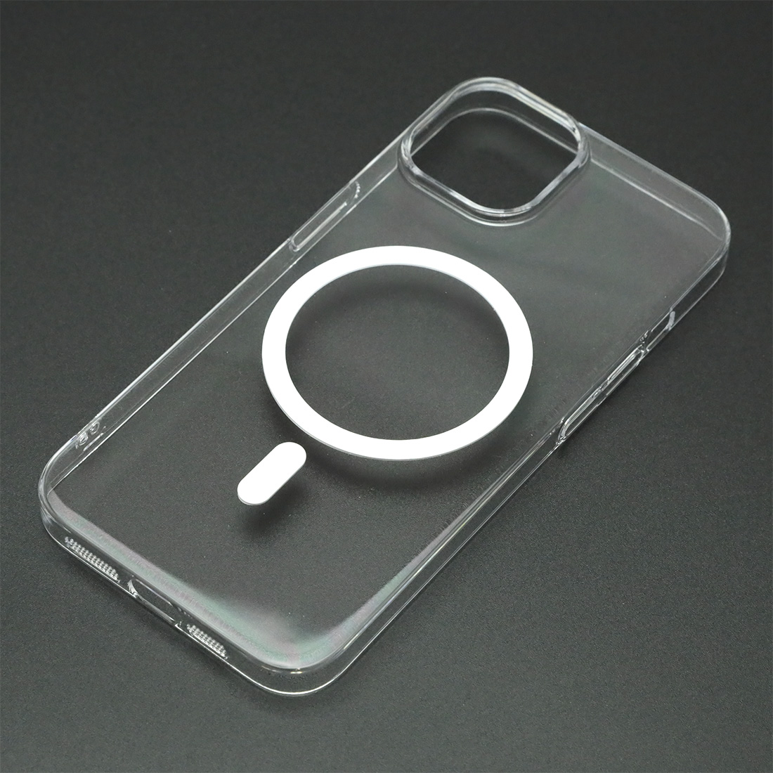 Чехол накладка KWI-NI с поддержкой MagSafe для APPLE iPhone 13, 14, прозрачный