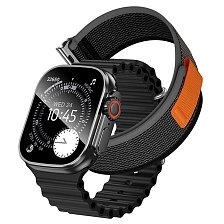 Смарт часы HOCO Y42 Ultra Smart Watch (Call Version), дисплей 2.1", IP67, 2 ремешка, цвет черный