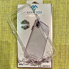 Накладка для SAMSUNG Galaxy A6 Plus 2018 (SM-A605) прозрачная силиконовая MONARCH C-2 SERIES PREMIUM.