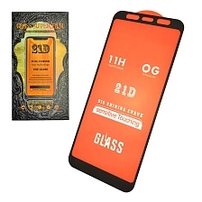 Защитное стекло 21D для SAMSUNG Galaxy A8 Plus (SM-A730), цвет окантовки черный Защитное стекло 21D для SAMSUNG Galaxy A8 Plus (SM-A730), цвет окантовки черный