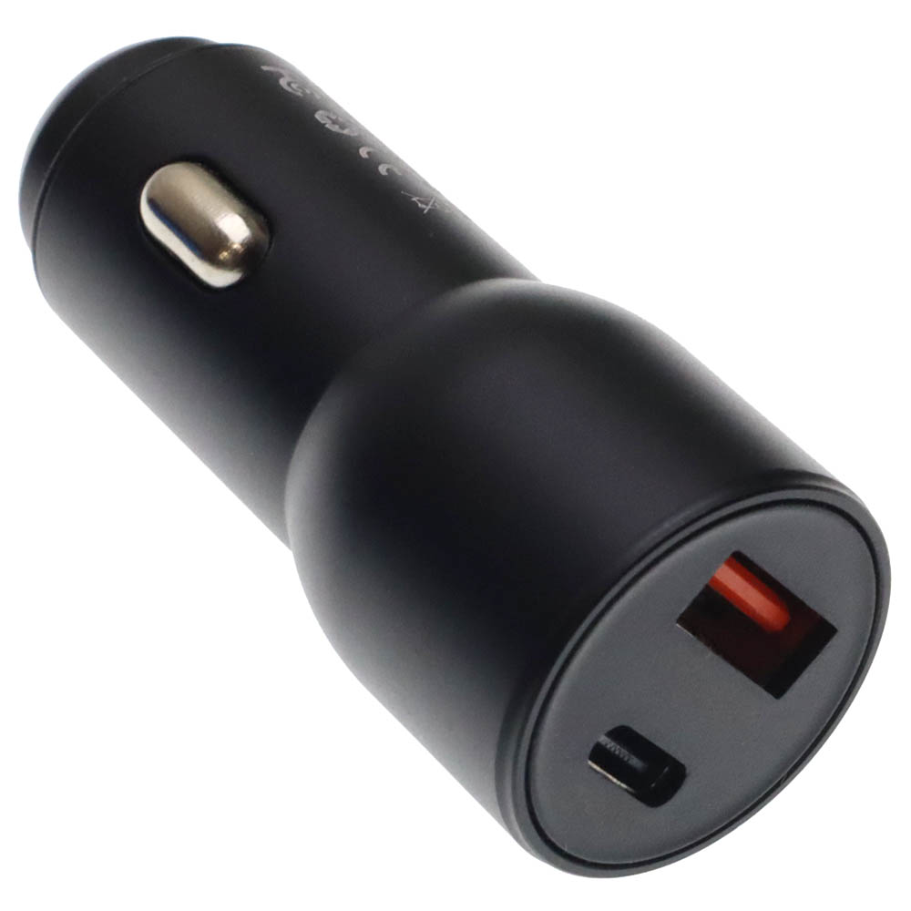 АЗУ (Автомобильное зарядное устройство) C805, 1 USB Type C, 1 USB A, цвет черный АЗУ (Автомобильное зарядное устройство) C805, 1 USB Type C, 1 USB A, цвет черный
