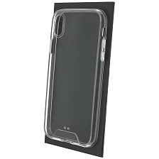 Чехол накладка SPACE для APPLE iPhone XR, силикон, цвет прозрачный
