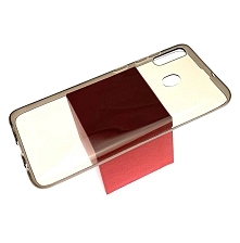 Чехол накладка TPU CASE для SAMSUNG Galaxy A20 (SM-A205), силикон, ультратонкий, цвет тонированный.