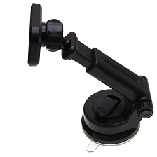 Автомобильный магнитный держатель QAYAN QH-126 на вакуумной присоске, для смартфона, на приборную панель, цвет черный