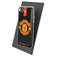 Чехол накладка для APPLE iPhone 7, iPhone 8, iPhone SE 2020, силикон, глянцевый, рисунок Manchester United