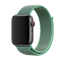 Ремешок для часов Apple Watch (38-40 мм), нейлон, цвет зеленый