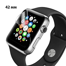 Защитная пленка, стекло TPU Nano для APPLE Watch 42 мм, нано-полимер, прозрачная.