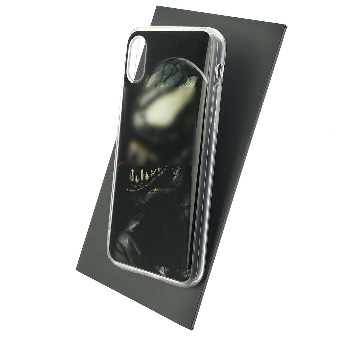 Чехол накладка для APPLE iPhone X, iPhone XS, силикон, глянцевый, рисунок Веном