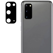 Защитное стекло на заднюю камеру для SAMSUNG Galaxy S20, цвет черный