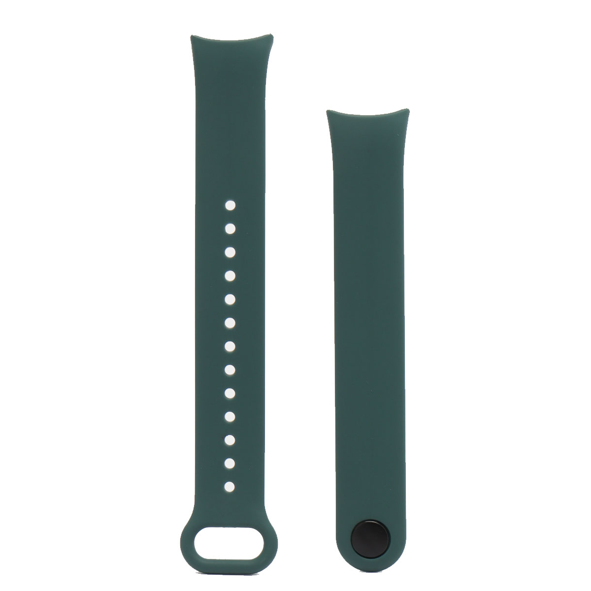 Ремешок на запястье, браслет для XIAOMI Mi Band 8, силикон, цвет темно зеленый