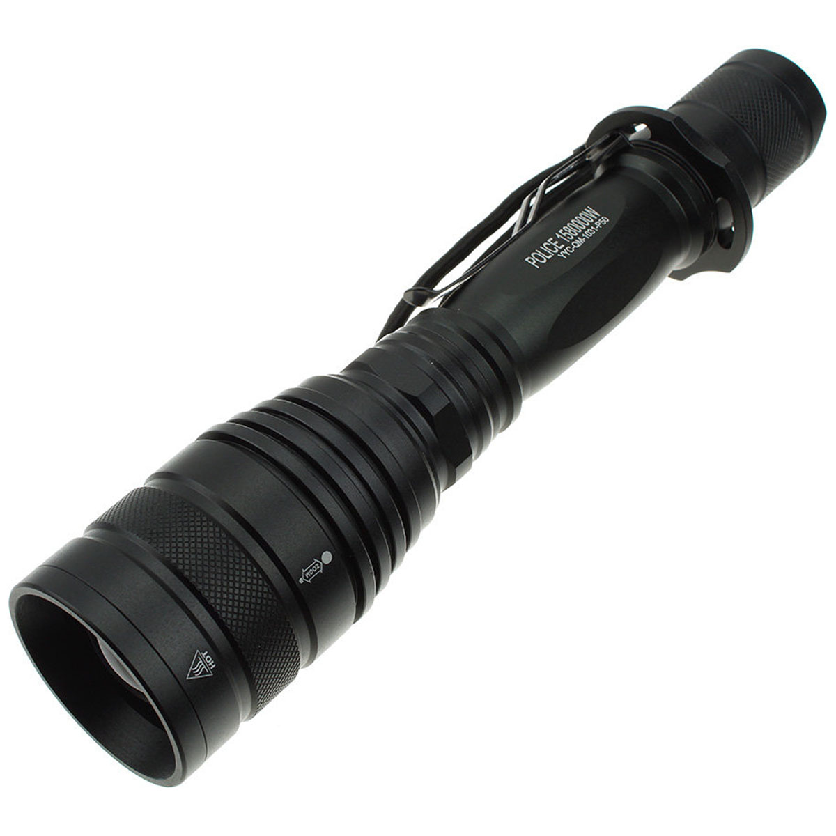 Фонарь светодиодный YYC-QM-1031-P50, тактический, цвет черный