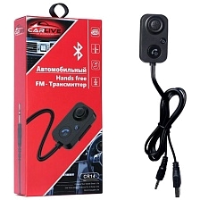 Адаптер Bluetooth CARLIVE BT-CR14 для громкой связи, цвет черный Адаптер Bluetooth CARLIVE BT-CR14 для громкой связи, цвет черный