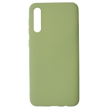 Чехол накладка Soft Touch для SAMSUNG Galaxy A50 (SM-A505), A30s (SM-A307), A50s (SM-A507), силикон, цвет фисташковый Чехол накладка Soft Touch для SAMSUNG Galaxy A50 (SM-A505), A30s (SM-A307), A50s (SM-A507), силикон, цвет фисташковый
