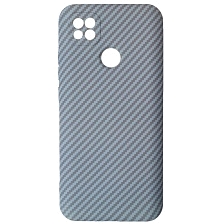 Чехол накладка KING для XIAOMI Redmi 9C, Redmi 10A, силикон, бархат, карбон, цвет сиреневый
