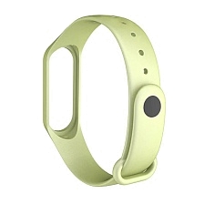 Ремешок на запястье, браслет для XIAOMI Mi Band 3, 4, силикон, цвет фисташковый