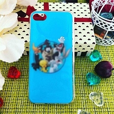 Чехол накладка для APPLE iPhone 7, 8, силикон, рисунок мультяшная.