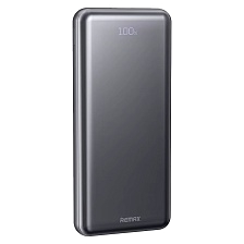 Внешний портативный аккумулятор, Power Bank REMAX FP-15, 10000 mAh, PD20W, Led дисплей, цвет серый