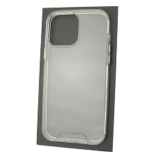 Чехол накладка SPACE для APPLE iPhone 13 Pro Max, силикон, цвет прозрачный