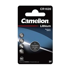 Батарейка CAMELION CR1620 BL1 Lithium 3V