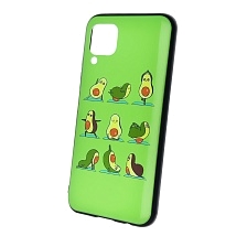 Чехол накладка для HUAWEI P40 Lite, Nova 6 SE, Nova 7i, силикон, рисунок Авокадо Зарядка.