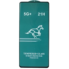 Защитное стекло 21H для SAMSUNG Galaxy A72 (SM-A725F), цвет окантовки черный