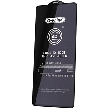 Защитное стекло 6D G-Rhino для XIAOMI 11T, XIAOMI 11T Pro, цвет окантовки черный Защитное стекло 6D G-Rhino для XIAOMI 11T, XIAOMI 11T Pro, цвет окантовки черный