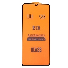 Защитное стекло 21D для SAMSUNG Galaxy A22 4G (SM-A225F), M22 (SM-M225F), M32 (SM-M325F), цвет окантовки черный