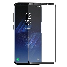 Защитная антишоковая плёнка 5D Nano Antishock для SAMSUNG Galaxy S10 Plus (SM-G975), цвет канта чёрный ASH.