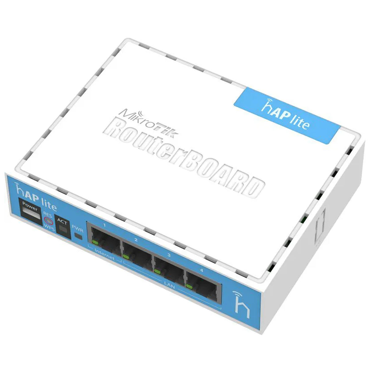 Wi-Fi роутер MIKROTIK hAP lite (RB941-2nD), цвет белый