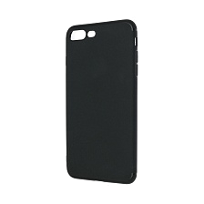 Чехол накладка imcase для APPLE iPhone 7 Plus, iPhone 8 Plus, силикон, матовый, цвет черный.