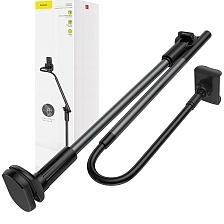 Настольная подставка, держатель BASEUS Unlimited Adjustment Lazy Phone для телефона, смартфона, цвет черный (-50%)
