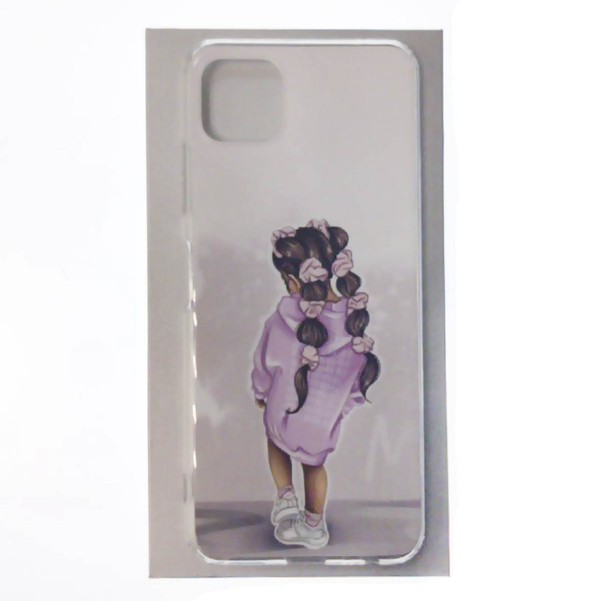 Чехол накладка для SAMSUNG Galaxy A22s 5G (SM-A226B), силикон, рисунок маленькая Девочка