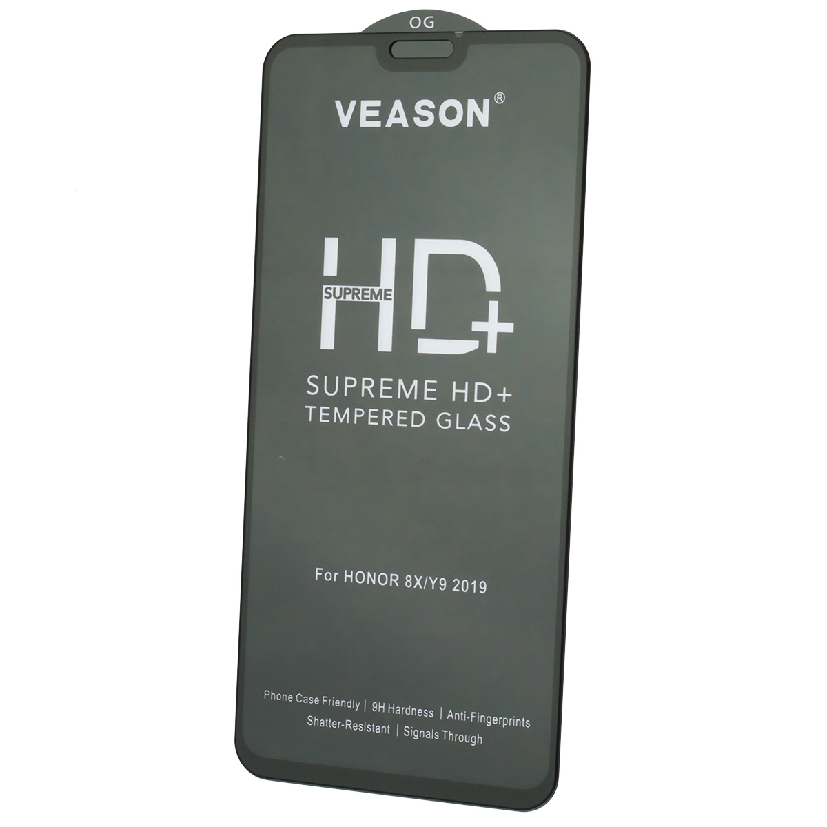 Защитное стекло VEASON HD+ для HUAWEI Honor Y9 2019, Honor 8X, цвет окантовки черный