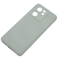 Чехол накладка Silicon Cover для XIAOMI 13T, XIAOMI 13T Pro, защита камеры, силикон, бархат, цвет серый Чехол накладка Silicon Cover для XIAOMI 13T, XIAOMI 13T Pro, защита камеры, силикон, бархат, цвет серый