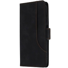 Чехол книжка NICE для SAMSUNG Galaxy A25 5G, защита камеры, экокожа, визитница, цвет черный