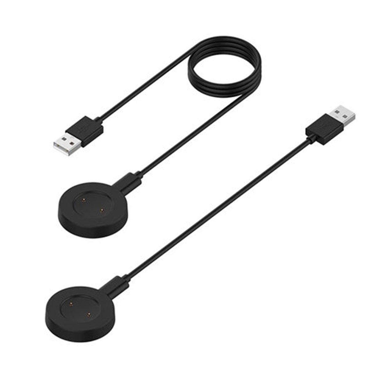 Зарядное устройство с кабелем USB Type C для HUAWEI Honor Watch Magic 1, Magic 2, GT 2, GT 2 Sport, длина 1 метр, цвет черный