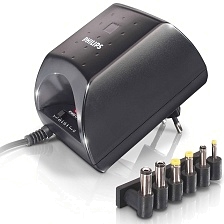 Блок питания Philips SCU5070NB 0.7A 220-240V универсальный с переключателем 3-12V, цвет черный.